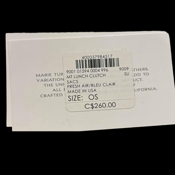 Marie Turnor leather Lunch bag - Picture 3 of 3